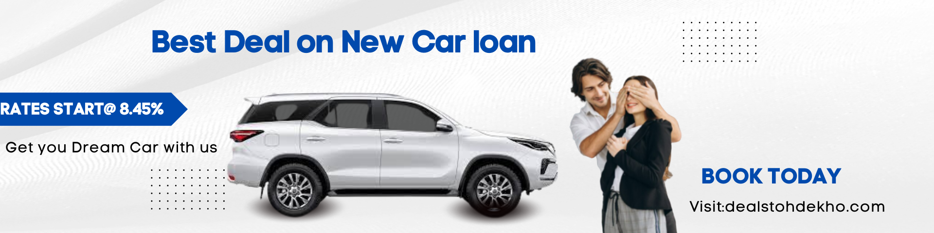 apply new car loan @8.45%