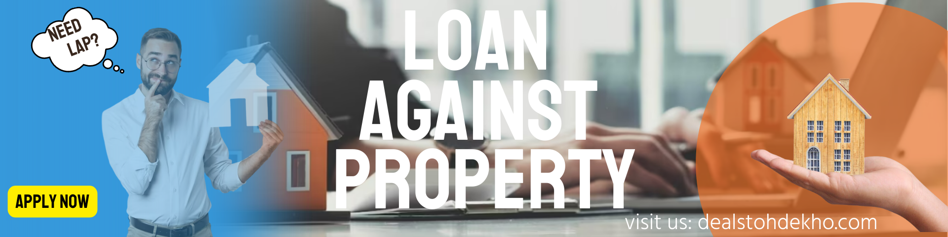 apply loan against property at 8.45%