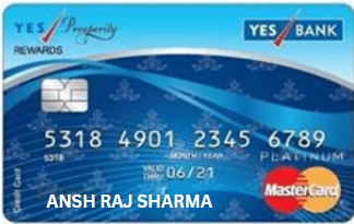 Apply online and get instant approval on yes bank credit card.