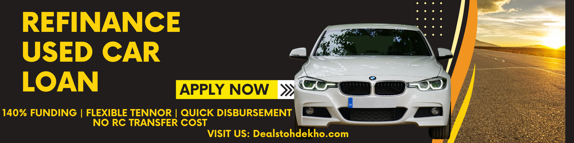 apply used car loan online and get 200% funding on insurance value